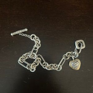 David yurman heart chain bracelet